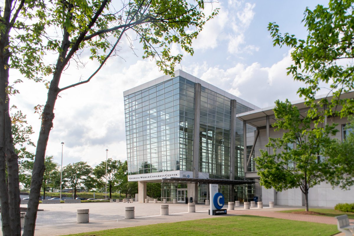 Located in the heart of downtown, Atlanta's Georgia World Congress Center features 1.4 million square feet of exhibit space and 106 meeting rooms. bit.ly/3W4pH3U