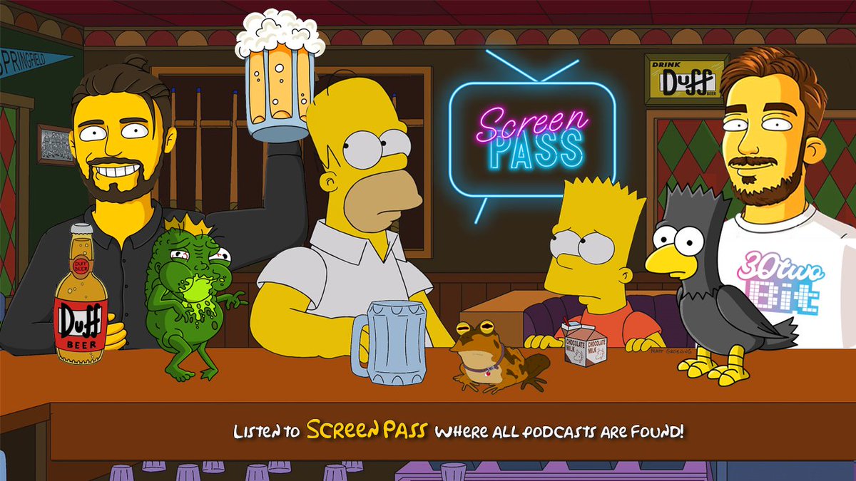 justin_b's tweet photo. Hey Springfield! Do you like...

Discussing Simpsons?
Bart Starr, Scorpio, licking toads, and monorails?
Football legends guest appearances?
D'oh?!

🎙️ Then listen to @SheaHanSolo &amp; I get crazy like a fox discussing #TheSimpsons #ScreenPass #30TwoBit 

https://t.co/lwufeJKmgZ https://t.co/AYcI3JDeIo