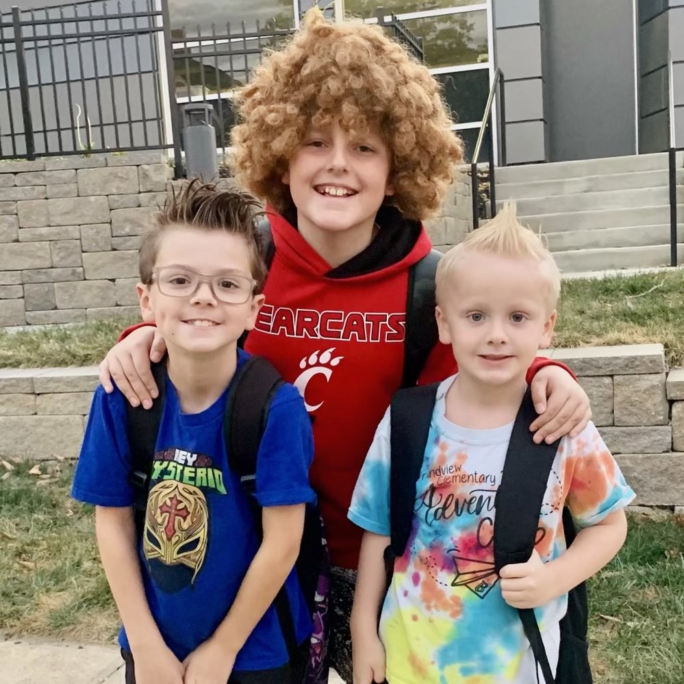 Just a few of the amazing hairstyles from Crazy Hair Day at GES! #LoveTheVue