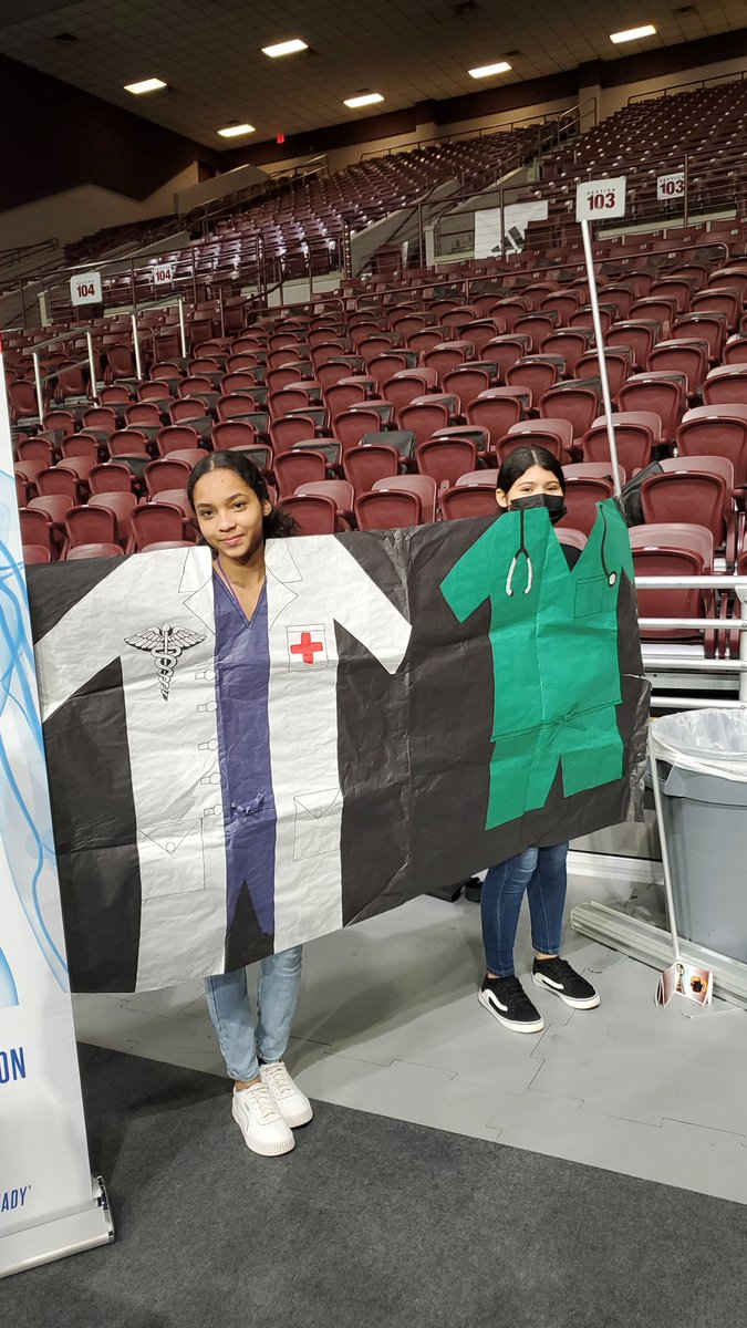 Future Doctors from Lewis MS <a href="/LewisMS_AISD/">Lewis Middle School</a> #AldineHOPE22