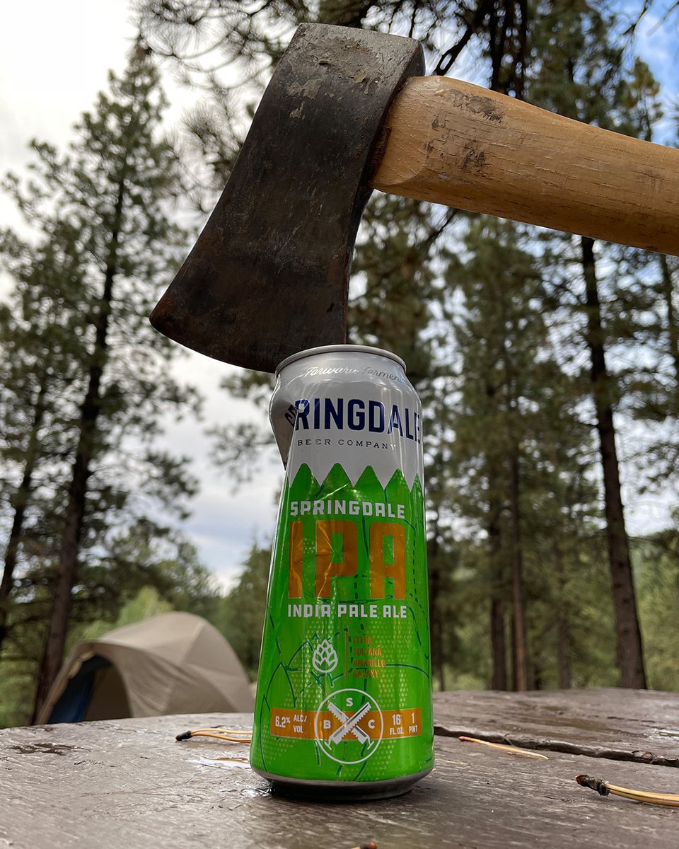 Don't mind us, just crushing some IPAs....literally.