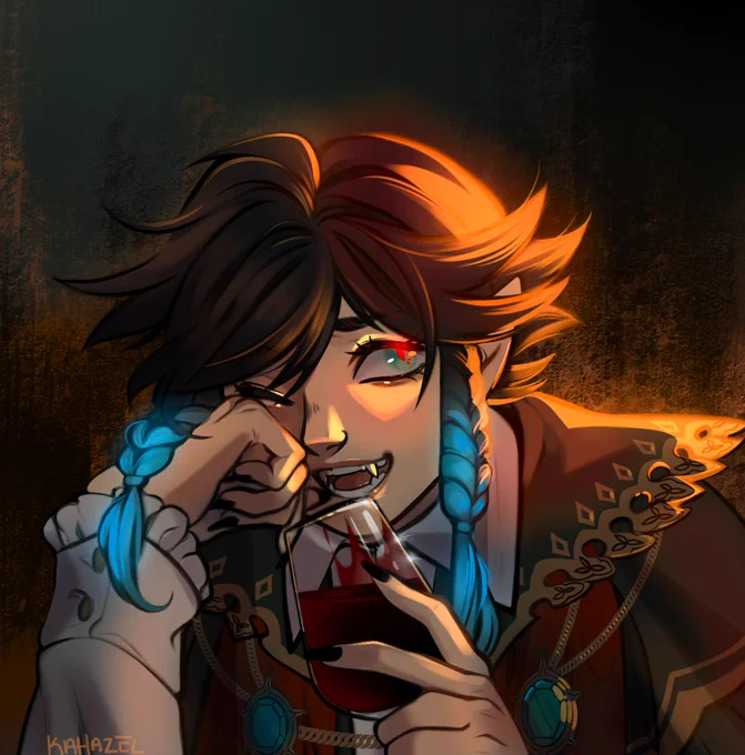 Venti and Xiao icons for @/mitsughost and @/dreamingmika20, thank you for commissioning me!  
