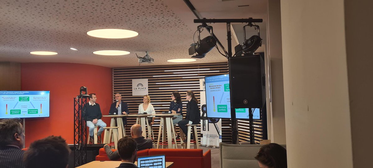 LouisBachelier's tweet photo. #ILBevent #CFD2022
La table ronde, organisée dans le cadre du lancement de l’ESG Lab, livre des témoignages de praticiens qui collaborent régulièrement avec l’#ILB sur des projets de finance verte https://t.co/EPmYprsQrg