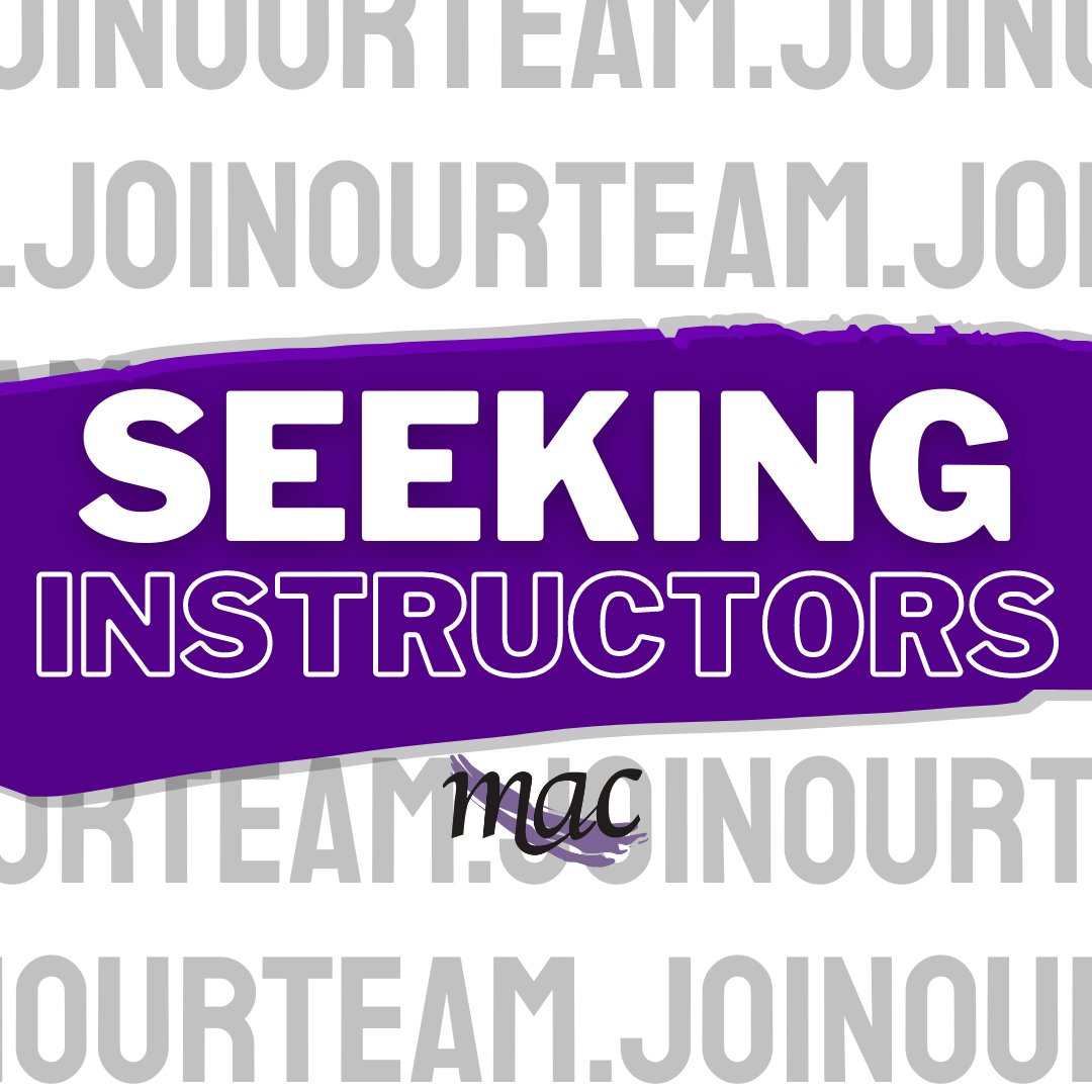 The Middletown Arts Center is looking to grow our teaching staff! 
We have immediate needs for K-12 course instructors and are also looking to expand our programming for adults. 
Apply here: middletownartscenter.com/art-education-…