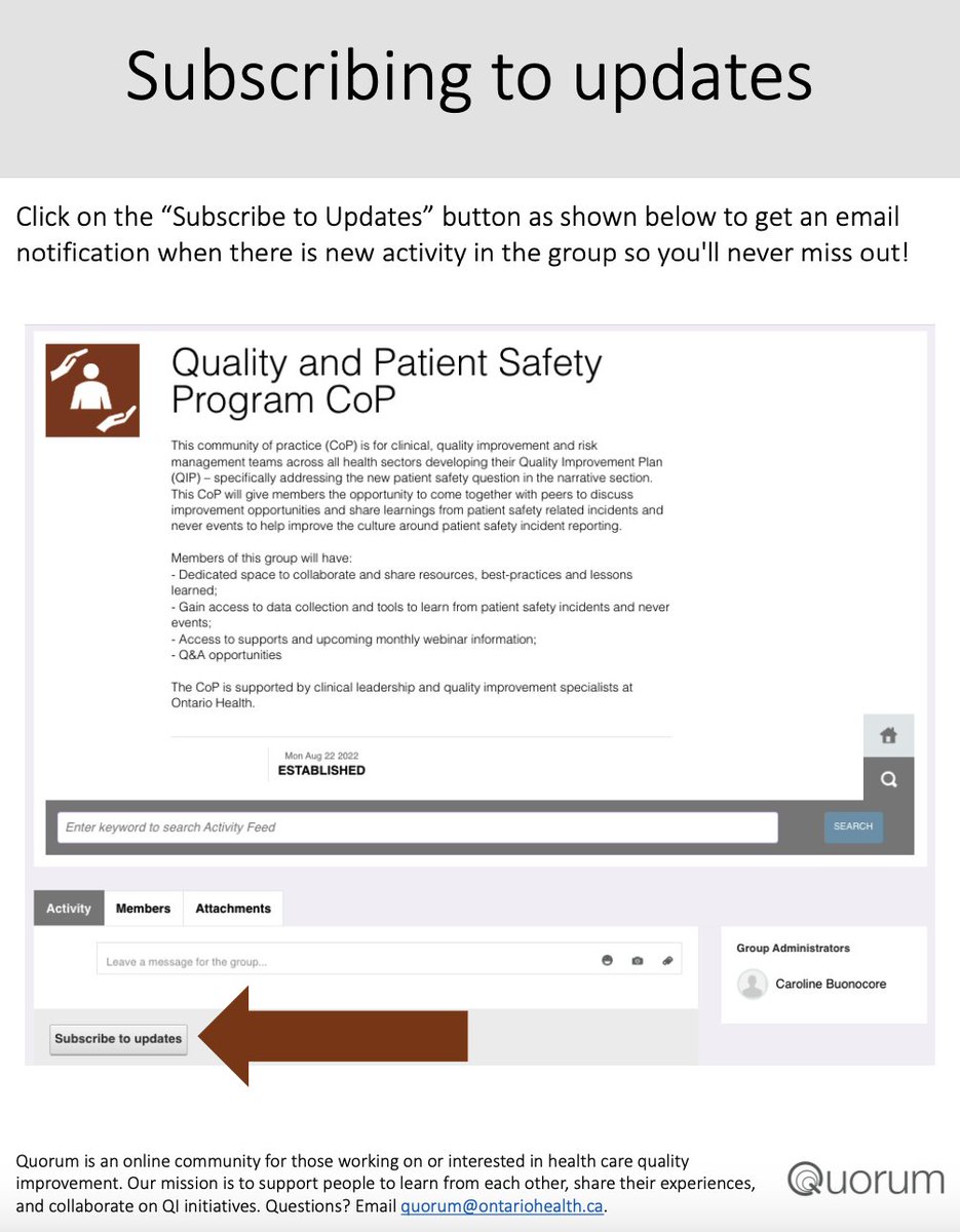 DavidKaplanMD's tweet photo. Enjoyed #QualityRounds?
Stay connected with the @OntarioHealthOH Quality and Patient Safety Program Community of Practice on Quorum, our online health care quality improvement community.
https://t.co/1TPQJhin5g https://t.co/LK9iHjXriK