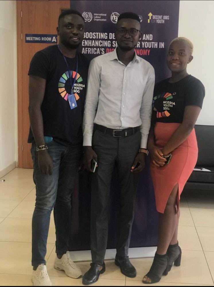 We joined the <a href="/ILOAfrica/">ILO Africa</a> <a href="/ITU/">Int’l Telecommunication Union</a> &amp; <a href="/_AfricanUnion/">African Union</a> Technical Stakeholders Workshop on Boosting Decent Jobs and Enhancing Skills for Youth in Nigeria’s Digital Economy.

Youth Champion <a href="/shadrachAkpem/">Dr. Terese Shadrach Akpem🇳🇬</a> spoke about our work in activating youth across 🇳🇬 to harness the #DigitalEconomy.