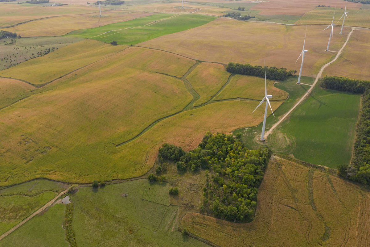 #ICYMI, @CitizensBank will contract 25.8 MW from our #SunflowerWind farm in Kansas, translating to more than 1.2 Gwh of #cleanenergy over its lifetime. We look forward to helping them achieve their renewable electricity goals for many years to come. us.orsted.com/news-archive/2…