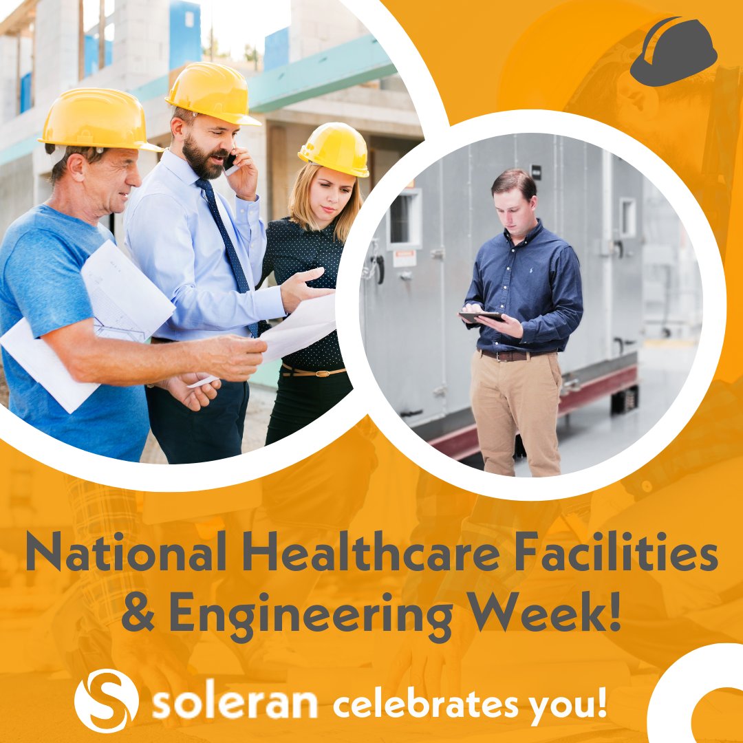 soleran's tweet photo. It's National Healthcare Facilities & Engineering Week! We want to take a moment to celebrate all the hardworking folks who keep our hospitals' physical environments safe and secure! Unsung heroes for sure!
#CelebrateFE #soleran #hopsitals #healthcare https://t.co/Q5tuWEUk5T