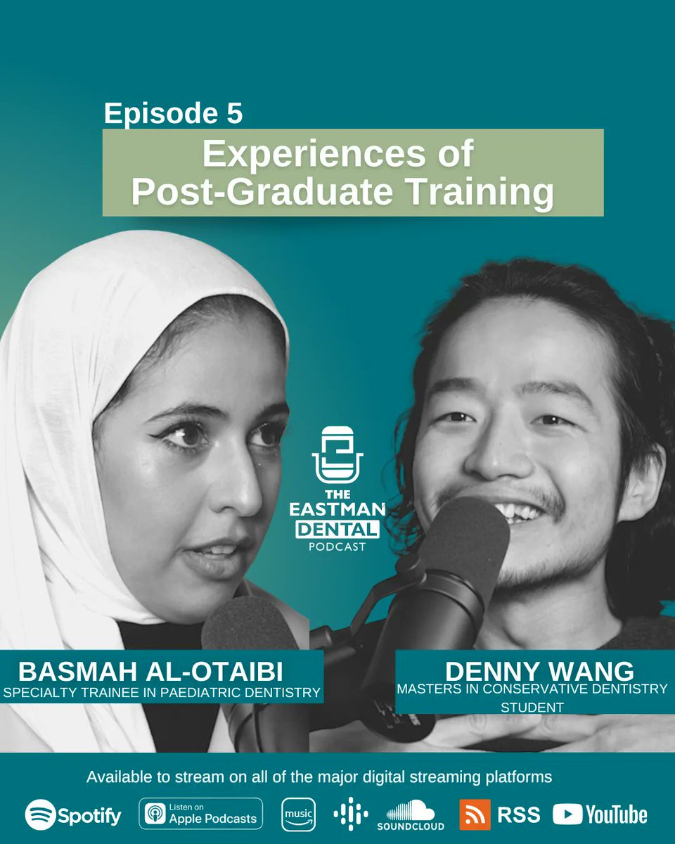 EDHEC_ADDE's tweet photo. If you're thinking about pursuing post-graduate training in dentistry, check out our new episode and find out what it's all about. You might just be inspired to take the plunge yourself. #DentalTraining #PostgradTraining #TheEastmanDentalPodcast https://t.co/4RR0qXMpZH https://t.co/UnX9dx3mgK