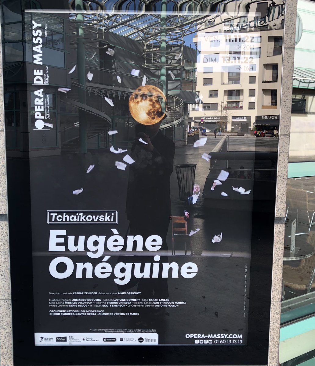 emerscott's tweet photo. #WorldOperaDay En répétition à l’Opéra de Massy pour EUGÈNE ONÉGUINE (reprise de la production de Alain Garichot, et direction musicale de Kaspar Zehnder). 😀😀😀 Lucky &amp; Grateful. 
@operademassy #France #Opera #Lyrique https://t.co/96e3y5HQjx