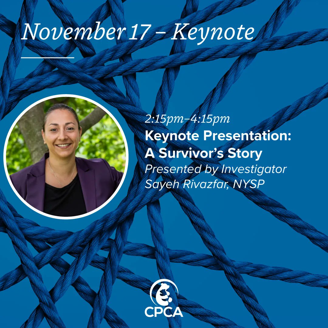 The Dutchess CAC will be hosting a Multi-Disciplinary Team Training on November 16 &amp; 17. We have some great speakers lined up including a keynote presentation from State Trooper, Sayeh Rivazfar. Space is limited. Registration is open until November 14. 

buff.ly/3DdV0AG