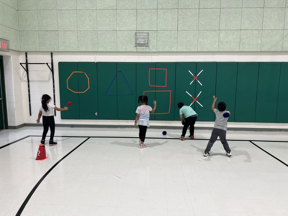 <a href="/C_Ventura3/">Chloe Ventura</a> first graders are loving our new throwing and catching stations!