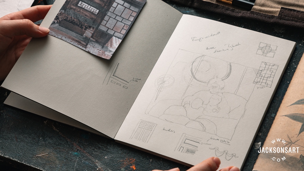 Jackson's Art on Twitter ""Sketchbooks are often the starting points