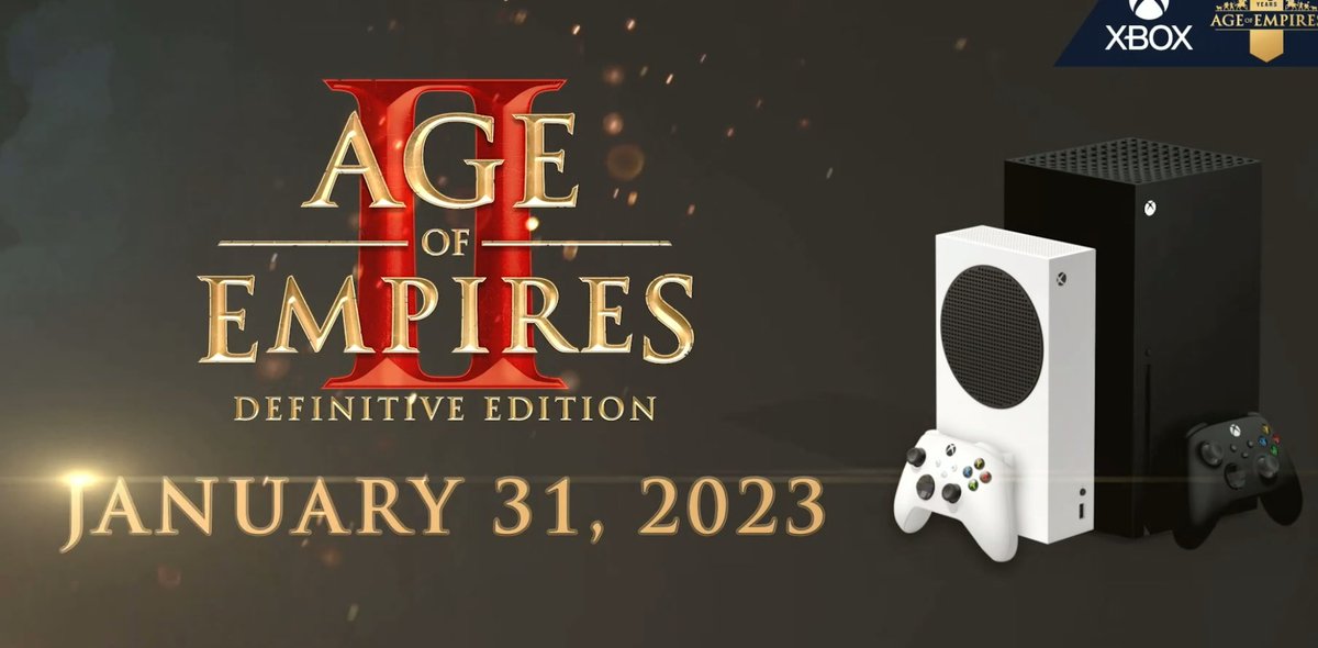 TeamRespawnTV's tweet photo. Age 2 and 4 coming to Xbox! LETS GO! #ageofempires #age25 https://t.co/vpQoZmQGUG