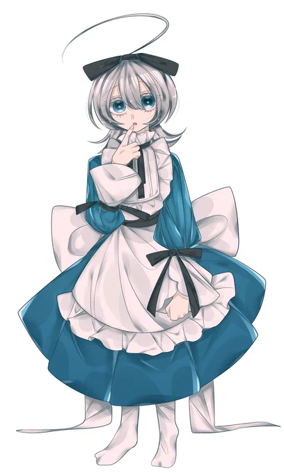 これは取り急ぎ描いたロリ  アホっぽい顔をしているが、INTが17ある 