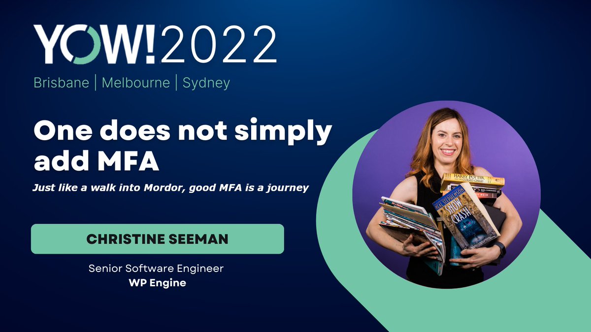 Christine 🎤 #yow22 🐘 @christine@ruby.social tweet media