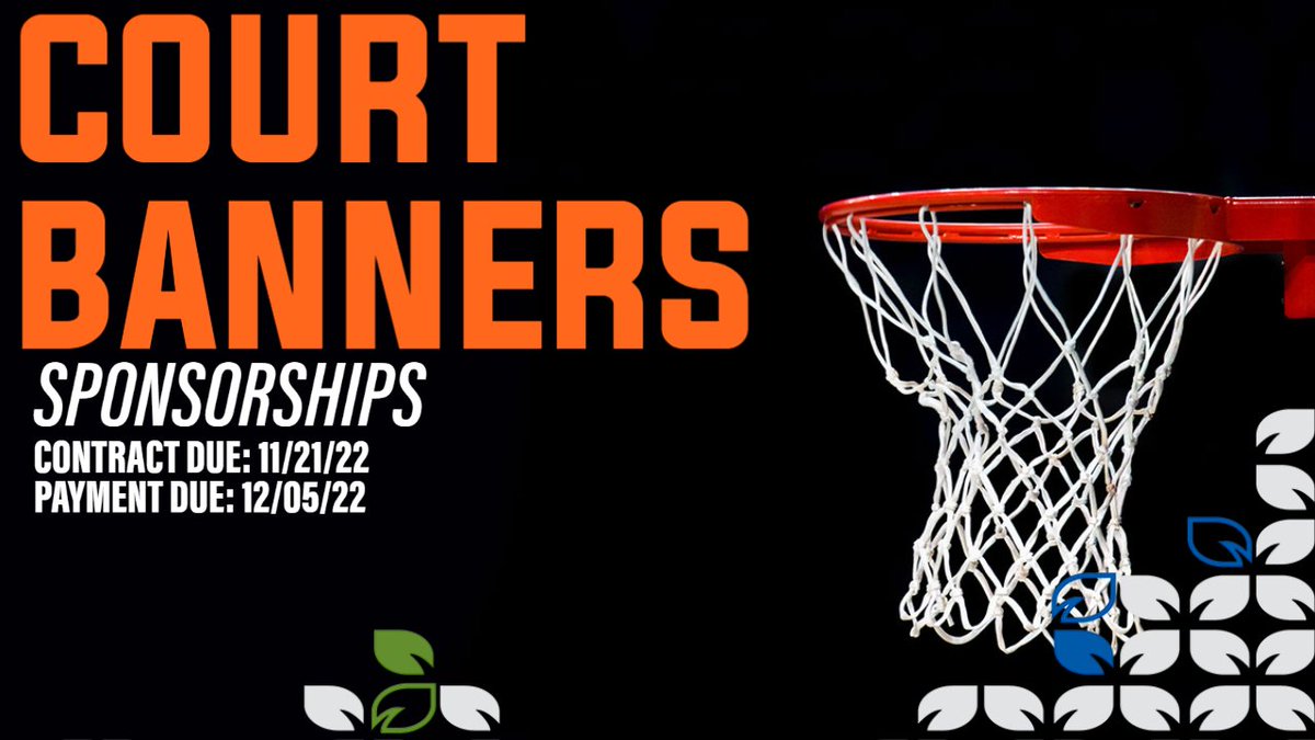 StarkvilleParks's tweet photo. It's sponsorships season at Starkville Parks! We're bringing our basketball court banners back by popular demand. For a limited time, get (1) free basketball team (sponsorship) when purchasing a court banner for your business! https://t.co/mmMYywRKGK