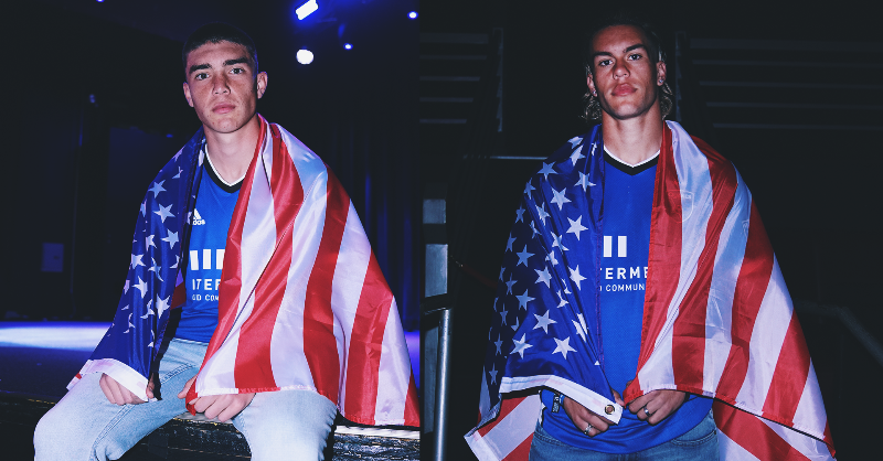SJEarthquakes's tweet photo. For Club and Country 🫶

@Nikotsakiris30 and @Cc4Official are headed to Frisco for the final U.S. U20 training camp of the year.