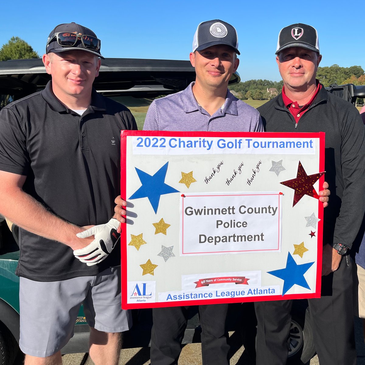 ALAtlanta's tweet photo. Assistance League of Atlanta held its fifth annual golf tournament on Sept 26. In the 138 players were 56 first responders who were treated to a day of fun, food, and also golf by generous donors.
#40years #charity #donate #donating #makingadifference #transforminglives #golf https://t.co/xG0woGiUgM