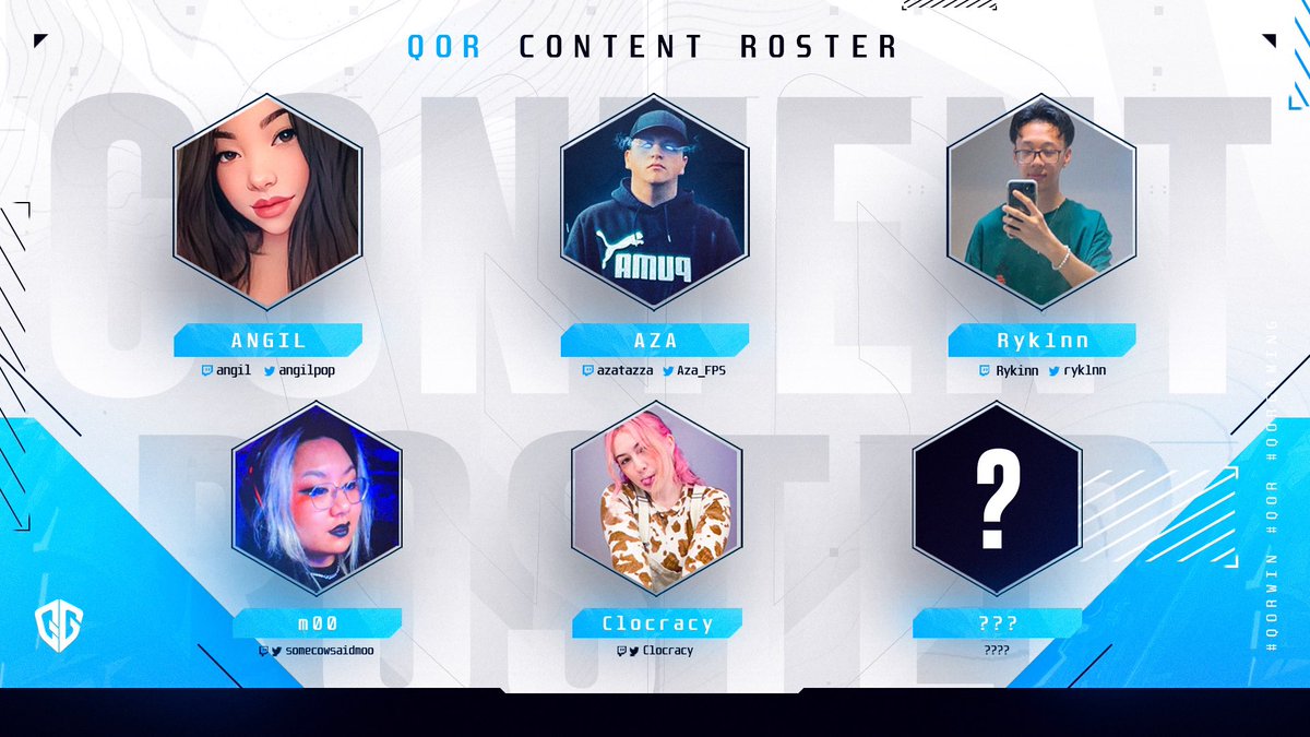 You can catch them live twitch.tv/qor_gaming or on their channels!