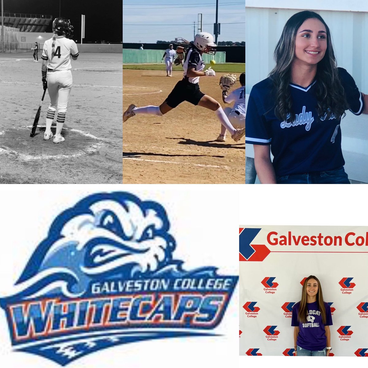 aubreygonzalees's tweet photo. I am extremely blessed and excited to announce my commitment to Galveston College! I can’t wait to play for Coach Raines and Coach McNary. I want to thank all of my family, friends, and coaches for the love and support. https://t.co/QZc3lkC9AW