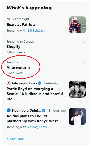 Well this is ominous...