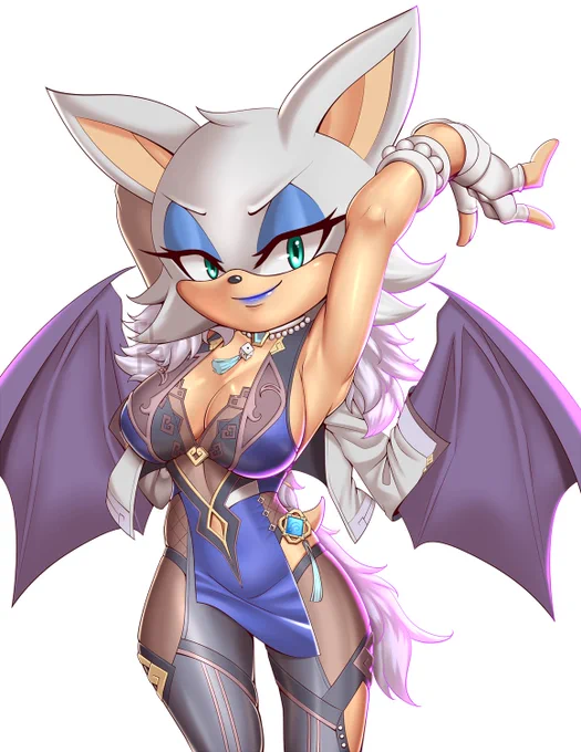 Rouge is here to play! #SonicTheHedgehog 