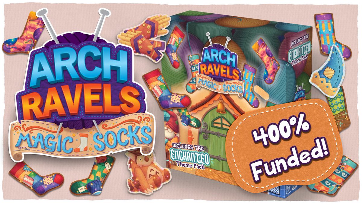 ArchRavels: Magic Socks: THE FINAL WEEK! - mailchi.mp/xyzgamelabs.co…