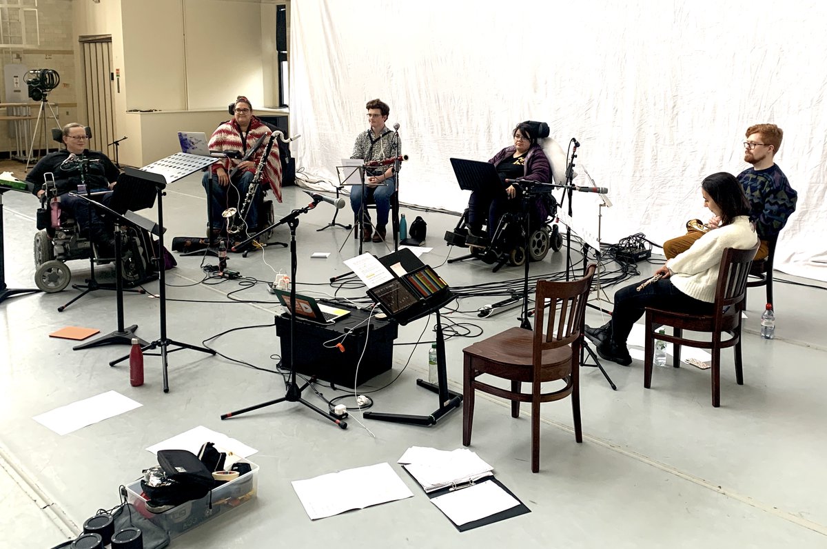 WORLD PREMIERE - Room to Breathe by @Violet_notes will be performed by Drake Music Scotland and @nevisensemble musicians tomorrow at 5pm. @soundscotland Tickets: tinyurl.com/4afkm2kb
