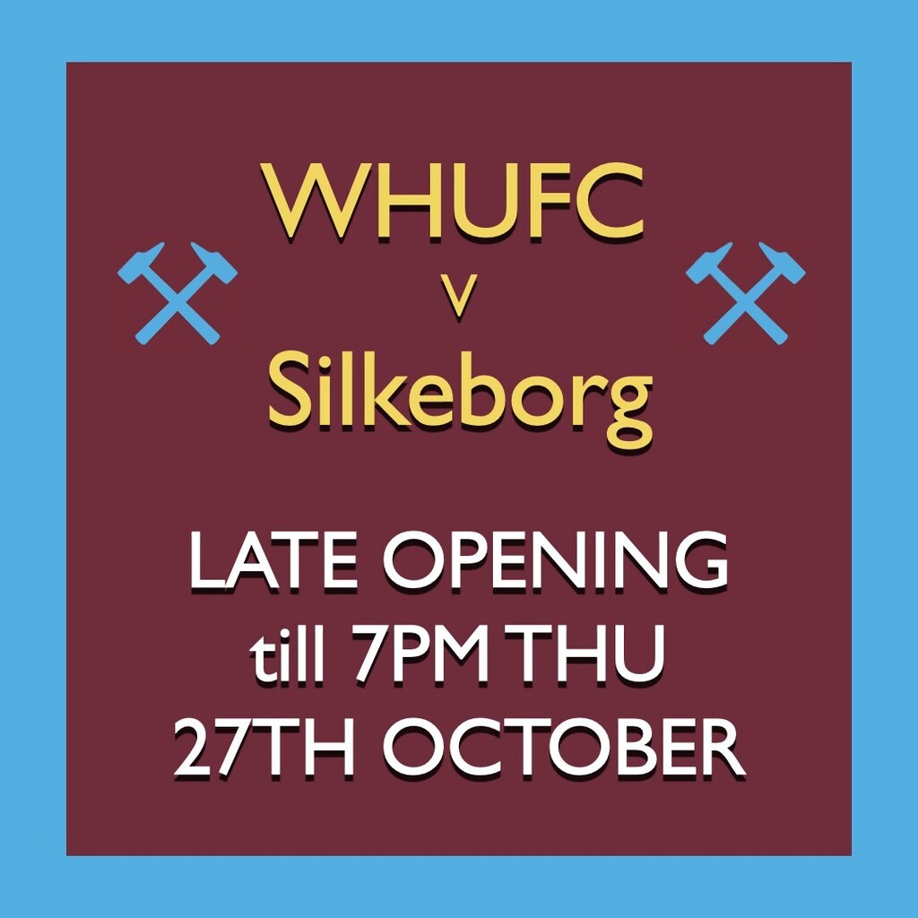 ⚒ Second match of the week! #COYI #pieandmash #westham #whufc instagr.am/p/CkJNOtRqoEw/
