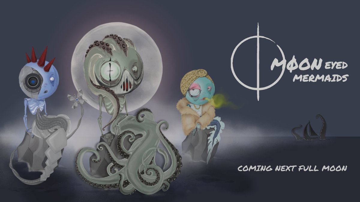 Moon Eyed Mermaids tweet media