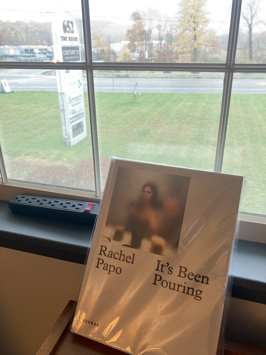 Milk_O_Maniac's tweet image. It was pouring and it was my first day in my new office. Fitting that Rachel Papo's "It's Been Pouring: The Dark Secret of The First Year of Motherhood" arrived. It captures the beauty and darkness of motherhood. Not lying, it's a hard read with beautiful images. #PPMD