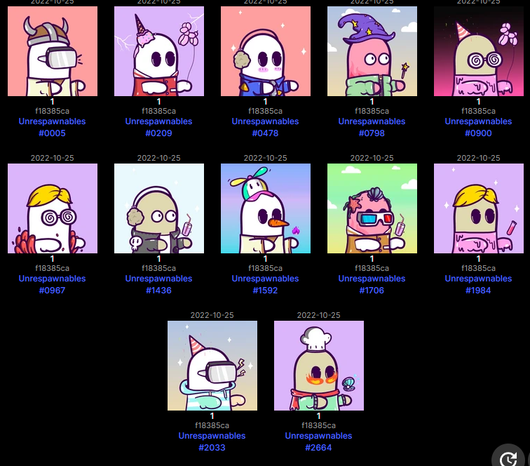 toyzies's tweet image. we bought some @UnresCNFT that are minting now, support good projects and of course, bring different things to our community!

if you minted any, send a DM with tx and you could win one. 2 winners!

I will draw the other 10 for our holders in Discord! 👻💜