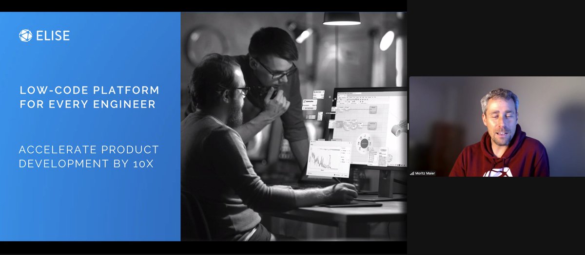 TheSciAcademy_'s tweet photo. 🔴 LIVE NOW #GenerativeEngineering with Moritz Maier
How to accelerate product development by 10x with ELISE
🤝 Sign up here & Get access to all the material: https://t.co/qqo4f0JPE8 https://t.co/JvLHs1Q65v