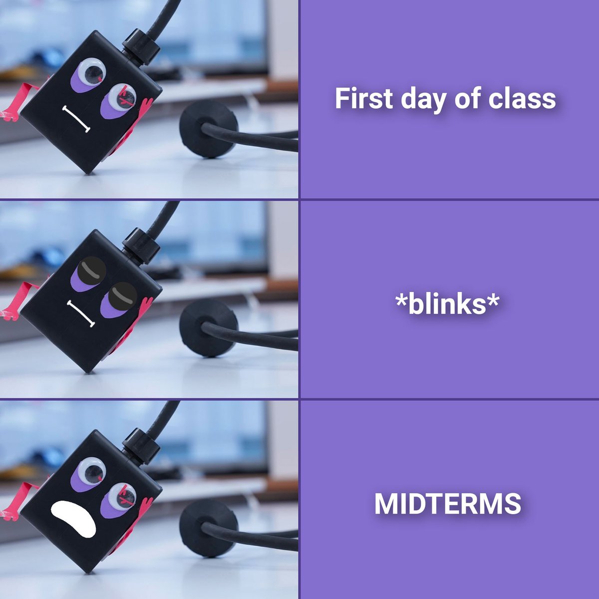 In a blink of an eye, there is the midterms! 🥲
-
Wishing best of luck for everyone! We got this 💫 Don’t forget to listen to your favorite song and drink your favorite coffee! 😌☕️