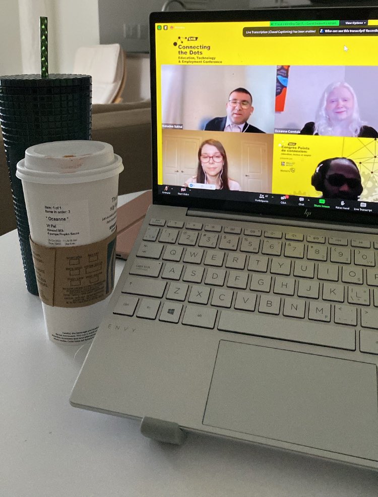 oceannec_'s tweet photo. It’s conference day! Happy to share my experience as a blind scientist alongside other fascinating panelists at the @CNIB Connecting the Dots conference! 🔬🥼🧪 https://t.co/7GRCaZP6jA