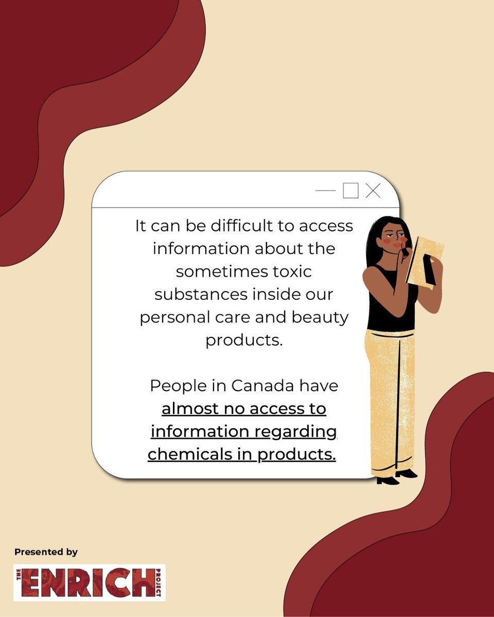 CAPE_ACME's tweet photo. Do you know whatโs lurking in your personal care and beauty products? #EnrichProject #AMakewayProject #ProductLabelling #ToxicProducts #EnvironmentalJustice #BeautyProducts https://t.co/ylkhb4Hc6R