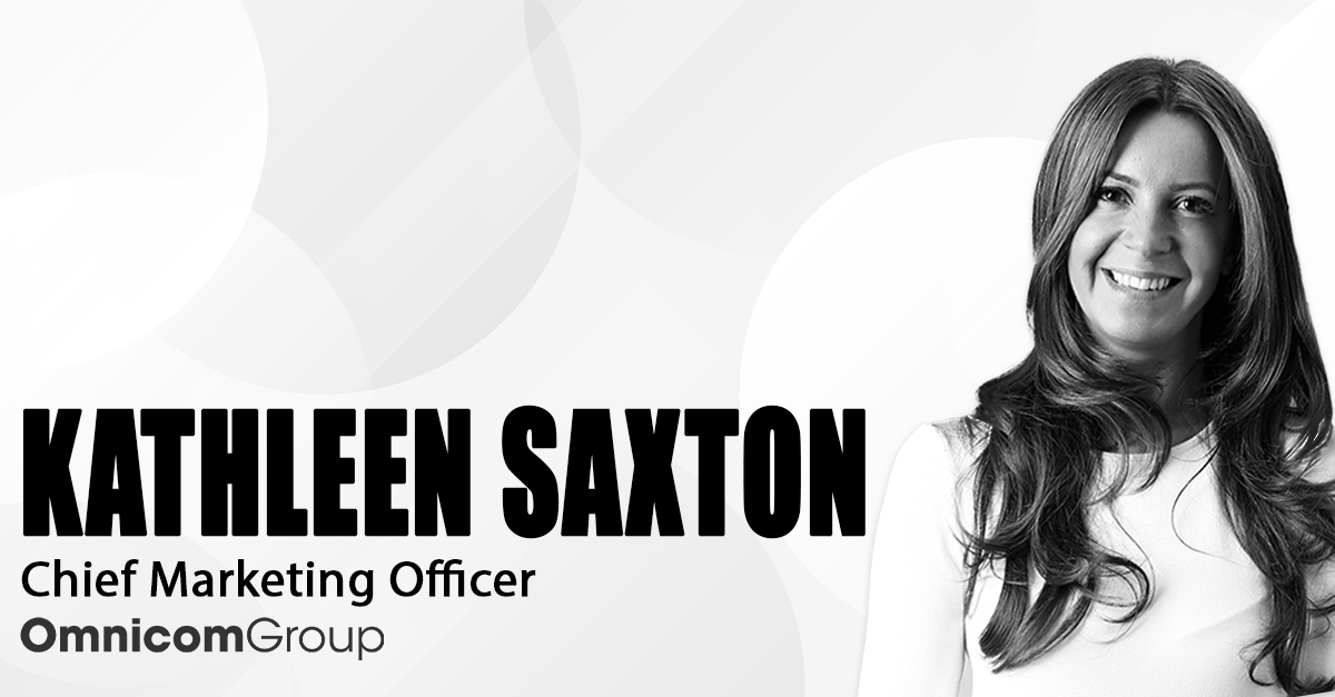 We are pleased to announce Kathleen Saxton will be joining Omnicom as Chief Marketing Officer, effective Jan. 1. In the new role, Kathleen will be responsible for marketing our award-winning capabilities and omni-channel solutions: bit.ly/omccmo