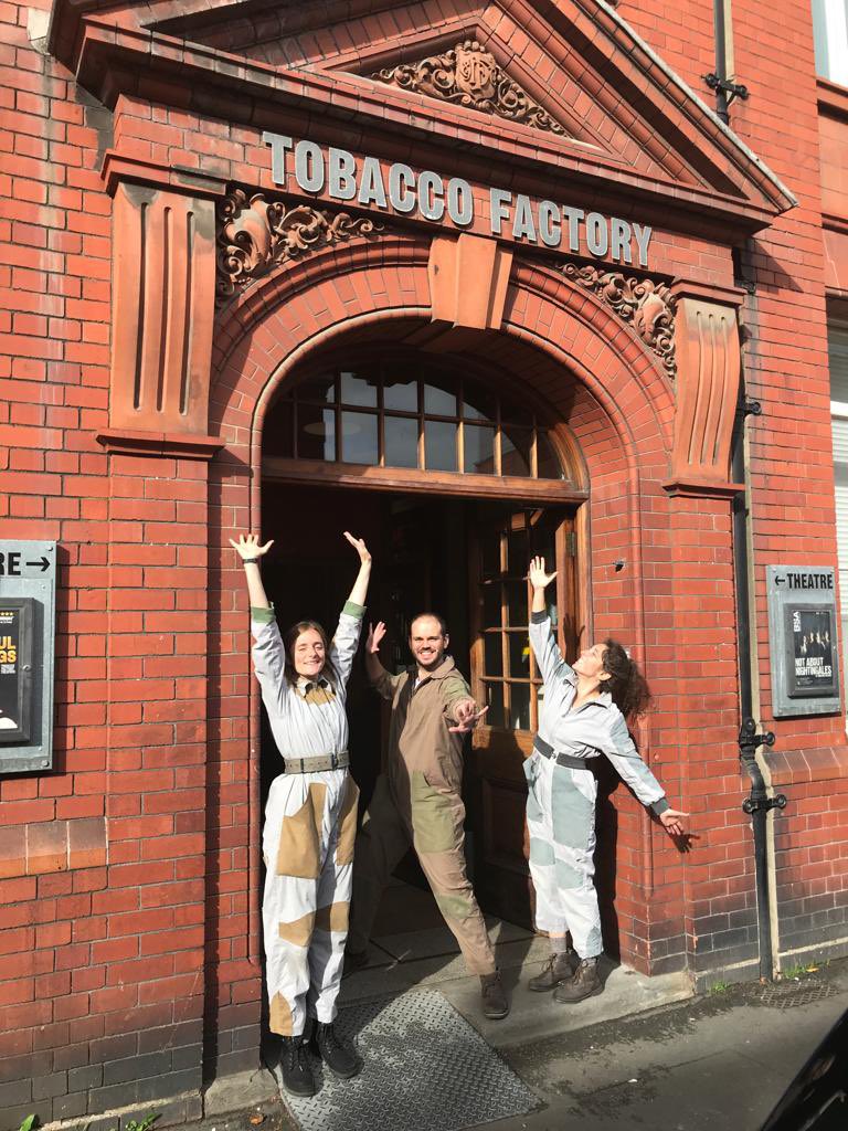 WE LOVE YOU BRISTOL!!! We’ve wanted to tour to Bristol for many many years and were delighted to do so with 2065 at <a href="/tftheatres/">Tobacco Factory Theatres</a> 🥳 It was amazing meeting new audiences and also to perform in such a welcoming and beautiful performance space, thank you so much for having us ❤️