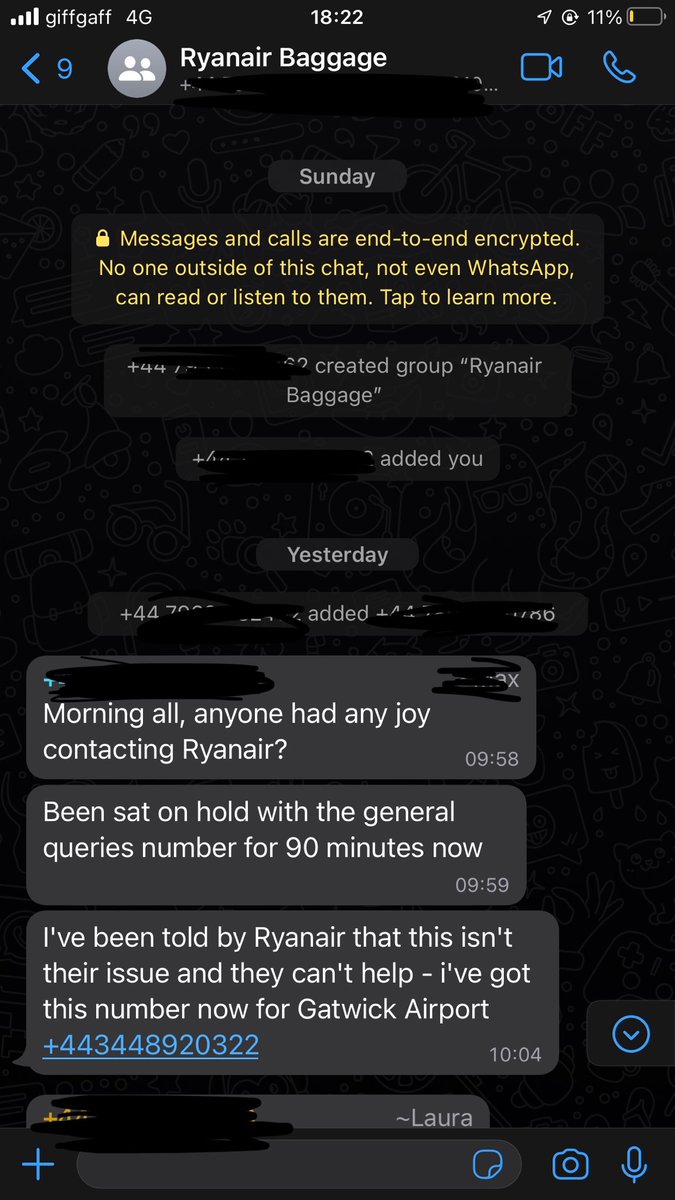 meginem's tweet photo. @Ryanair Me and a group of 10 others luggage were lost when we flew with you on this flight- it was delayed 2 hours &amp; none of our luggage was found. PLEASE HELP US!!!!! https://t.co/D48aPzVlGD