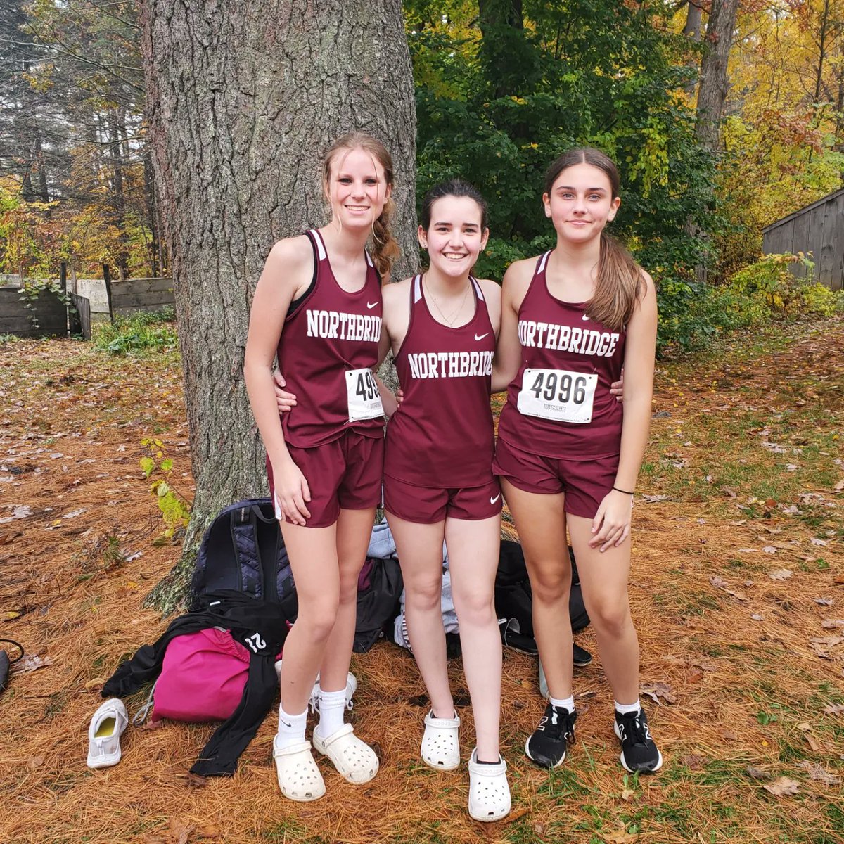 NorthbridgeMAXC's tweet photo. Top class performances today at SWCL Championship meet. Boys 4th team! Top 10 and medalist winners for Danielle (8th) Dylan (4th) and Marcus (2nd) 

Congrats to Emily Kelly and Sophia Polo, both 8th graders, who finished up their seasons competing with the high schoolers! https://t.co/yPE7CnfLOc