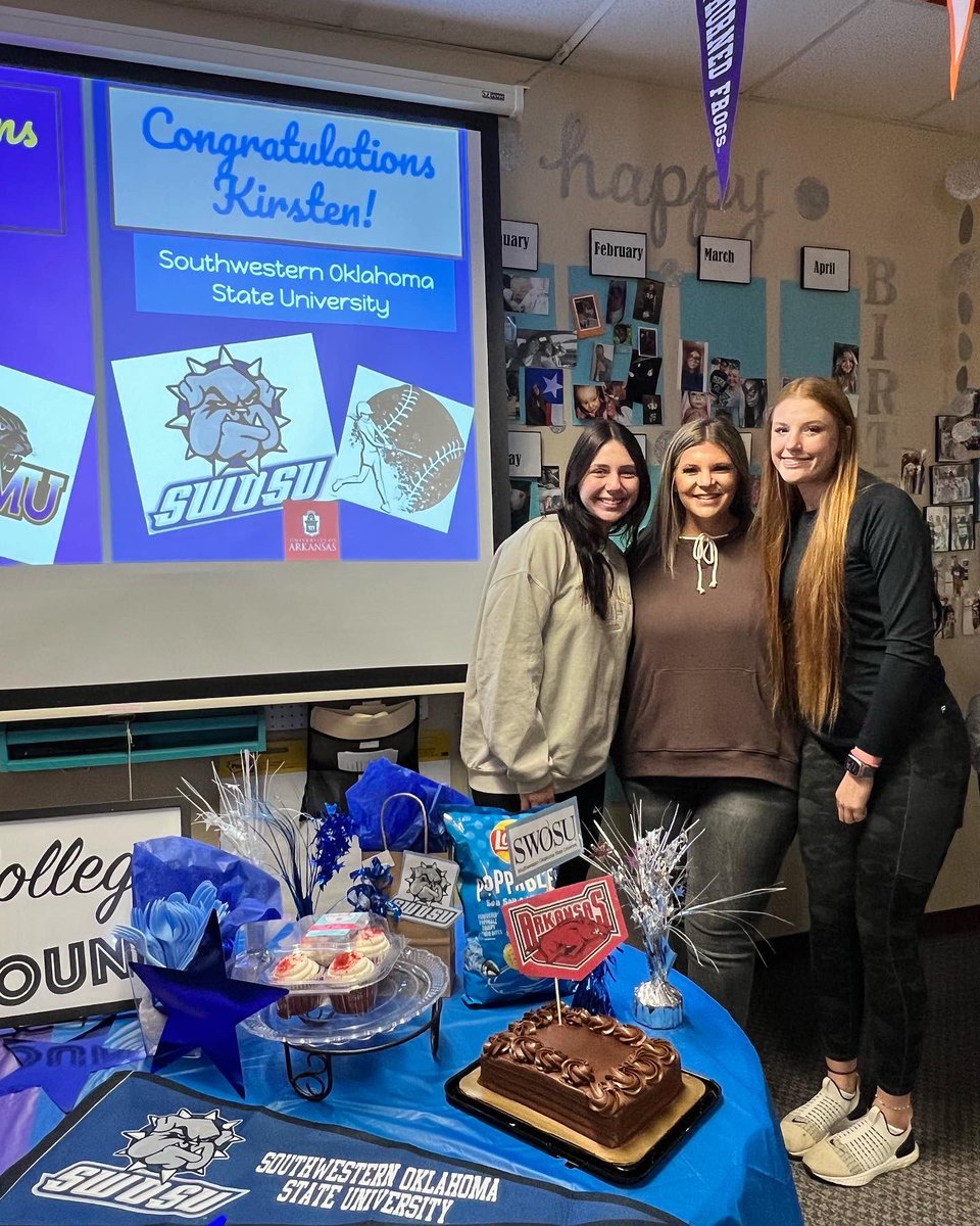 ChargerAvid's tweet photo. Congratulations Kirsten! So excited to see you play at the next level! @KellerCentralHS @swosu @SWOSUSoftball https://t.co/oeggF7TufW