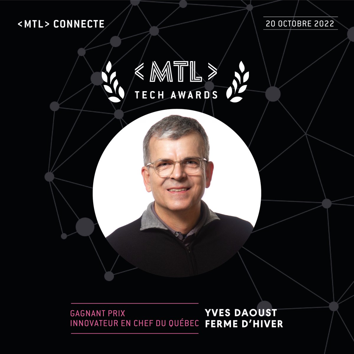 PN_MTL's tweet photo. Le Printemps numérique est heureux de féliciter les lauréats des #MTLTechAwards 🏆 https://t.co/wZnTftwwDU