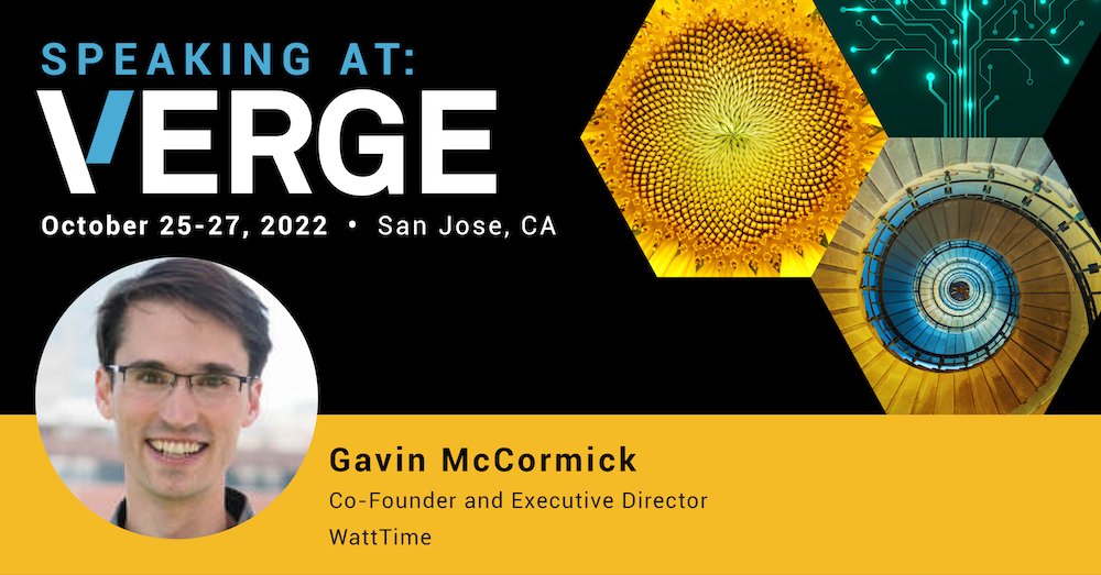 ClimateTRACE's tweet image. Who is planning to attend tomorrow morning's keynote session with @wattTime founder Gavin McCormick at #VERGE22? You'll hear how a growing well of #emissionsdata is changing how the world approaches #climateaction. 
Join at 10:35am in Hall 1. More info: events.greenbiz.com/events/verge/2…