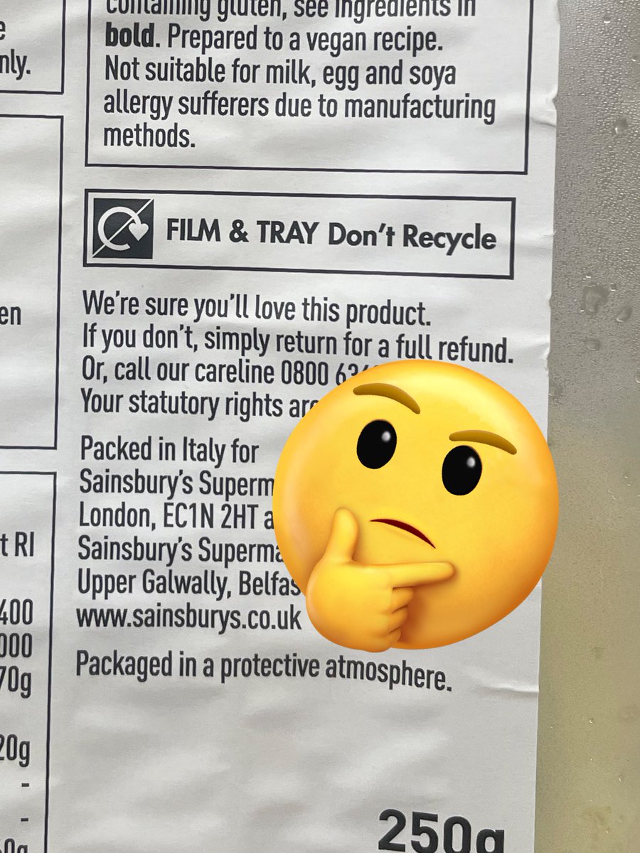 Ask_Why_Not_'s tweet photo. #FFS They’re at it again 🤦🏼‍♀️ 
#WhyNot @sainsburys ⁉️

#plasticwaste #plasticfree #vegan #plantbased #plasticspact #plastic #ourplasticfeedback #notyetrecycled #plasticpollution #passonplastic #ourplasticfeedback #singleuse #reducereuserecycle #waronplastic #turnofftheplastictap https://t.co/NbvFvJz5xB