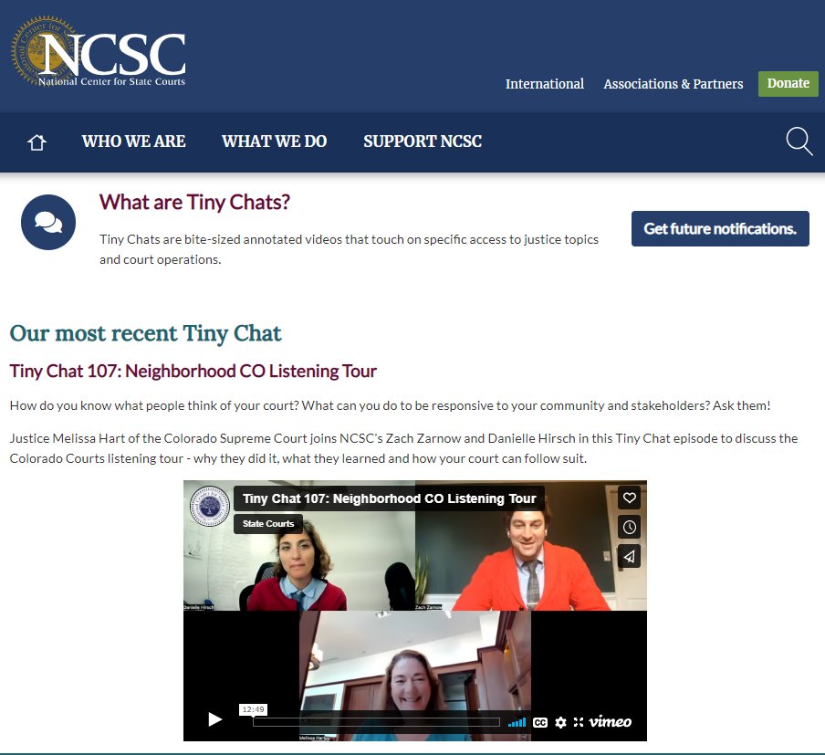 Colorado Access to Justice Commission (ATJC) tweet media