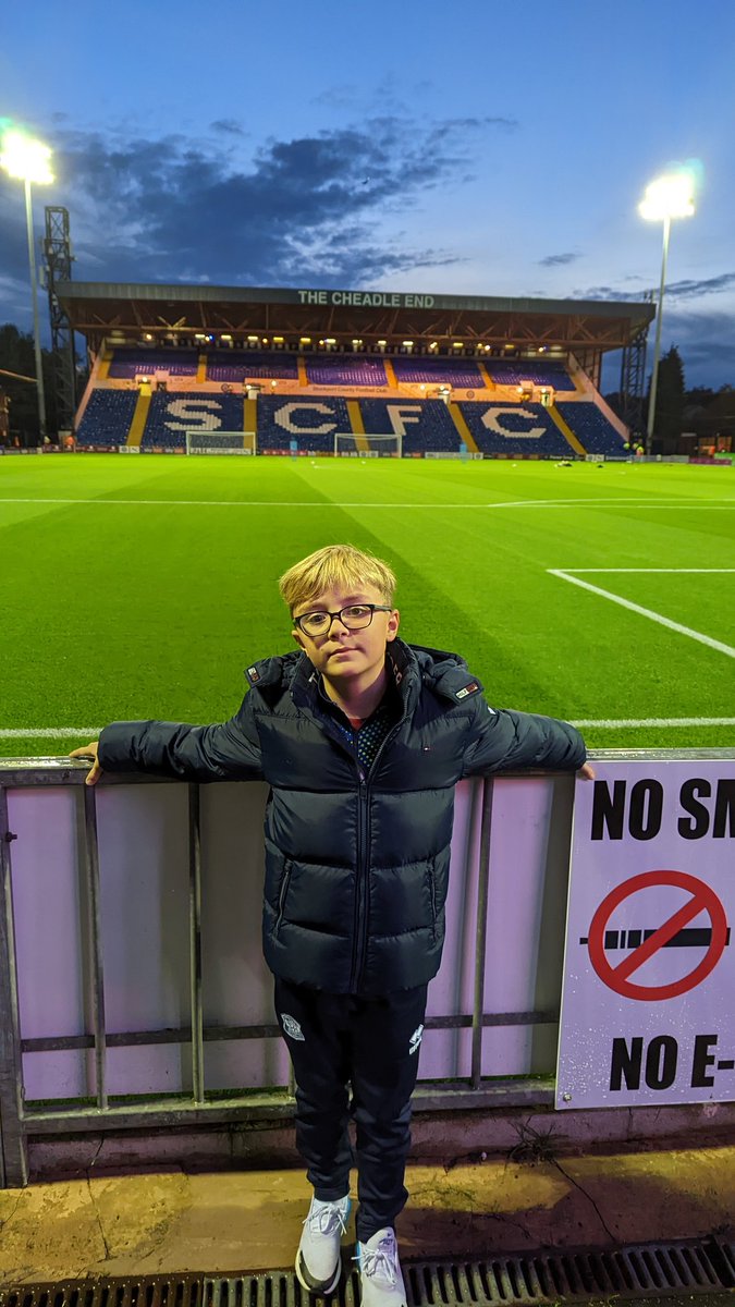 Stockport away. C.O. Y.B.💙