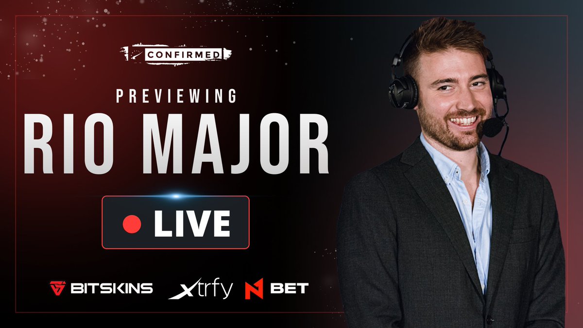 🔴 LIVE LIVE LIVE 🔴 @HLTVconfirmed is back and today we are joined by the BLAST weatherman @mahone_tv! Tune in for Rio Major preview, Pick'Em, and more: 📺 twitch.tv/hltvorg