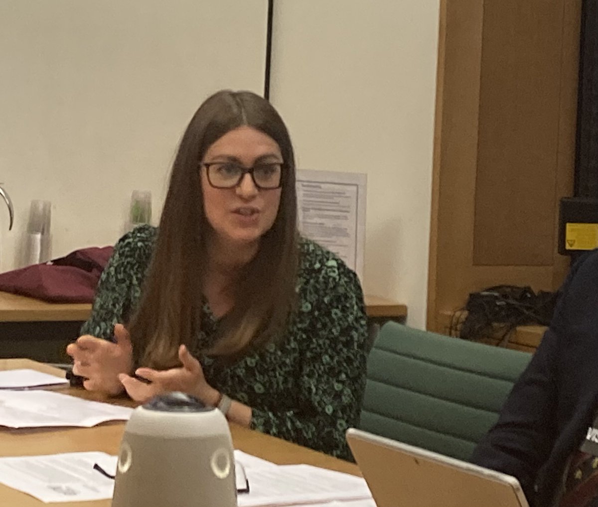 @Justforkidslaw Head of Policy and Public Affairs, Natalie Williams, talked about their support for child victims to ensure their legal rights are respected. She spoke of cases where children have been excluded due to behaviour they have been coerced into by those exploiting them