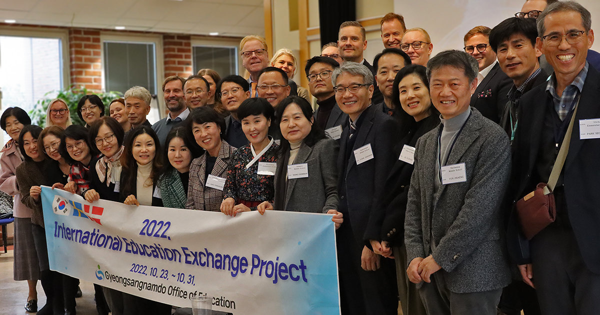 Den 25–27 oktober besöker 20 biträdande rektorer från Sydkorea Nackas kommunala skolor. Rektorerna kommer från Gyeongsangnam Province Office of Education (GOE). nacka.se/valfard-skola/…